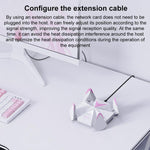 COMFAST CF-988BE 6500Mbps WiFi7 USB 3.0 Tri-Band Driverless Wireless Network Adapter, CF-988BE