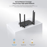COMFAST CF-E15 Industrial Grade 4G SIM to Ethernet / WiFi Router, CF-E15