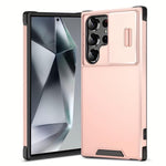 Custodia per telefono scorrevole in TPU + PC con protezione per fotocamera., For Samsung Galaxy S25+ 5G, For Samsung Galaxy S25 Ultra 5G