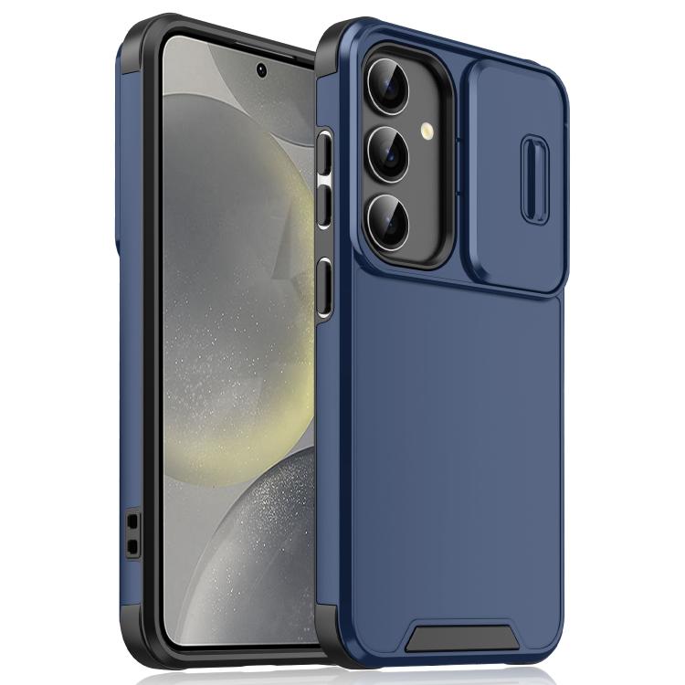 Custodia per telefono scorrevole in TPU + PC con protezione per fotocamera., For Samsung Galaxy S25+ 5G, For Samsung Galaxy S25 Ultra 5G