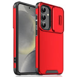 Custodia per telefono scorrevole in TPU + PC con protezione per fotocamera., For Samsung Galaxy S26+ 5G, For Samsung Galaxy S26 Ultra 5G, For Samsung Galaxy S26 5G, For Samsung Galaxy S25 5G
