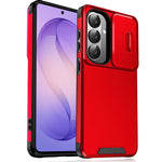 Custodia per telefono scorrevole in TPU + PC con protezione per fotocamera., For Samsung Galaxy S26+ 5G, For Samsung Galaxy S26 Ultra 5G, For Samsung Galaxy S26 5G, For Samsung Galaxy S25 5G