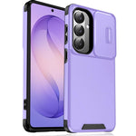 Custodia per telefono scorrevole in TPU + PC con protezione per fotocamera., For Samsung Galaxy S26+ 5G, For Samsung Galaxy S26 Ultra 5G, For Samsung Galaxy S26 5G, For Samsung Galaxy S25 5G