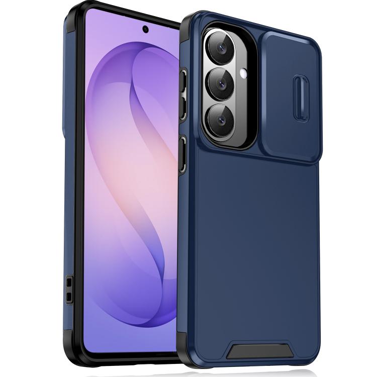 Custodia per telefono scorrevole in TPU + PC con protezione per fotocamera., For Samsung Galaxy S26+ 5G, For Samsung Galaxy S26 Ultra 5G, For Samsung Galaxy S26 5G, For Samsung Galaxy S25 5G