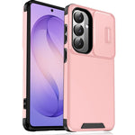 Custodia per telefono scorrevole in TPU + PC con protezione per fotocamera., For Samsung Galaxy S26+ 5G, For Samsung Galaxy S26 Ultra 5G, For Samsung Galaxy S26 5G, For Samsung Galaxy S25 5G
