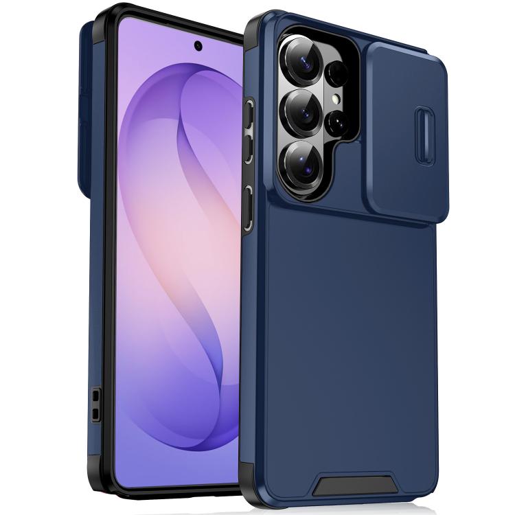 Custodia per telefono scorrevole in TPU + PC con protezione per fotocamera., For Samsung Galaxy S26+ 5G, For Samsung Galaxy S26 Ultra 5G, For Samsung Galaxy S26 5G, For Samsung Galaxy S25 5G