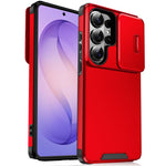 Custodia per telefono scorrevole in TPU + PC con protezione per fotocamera., For Samsung Galaxy S26+ 5G, For Samsung Galaxy S26 Ultra 5G, For Samsung Galaxy S26 5G, For Samsung Galaxy S25 5G