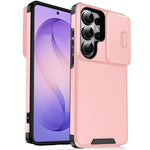 Custodia per telefono scorrevole in TPU + PC con protezione per fotocamera., For Samsung Galaxy S26+ 5G, For Samsung Galaxy S26 Ultra 5G, For Samsung Galaxy S26 5G, For Samsung Galaxy S25 5G