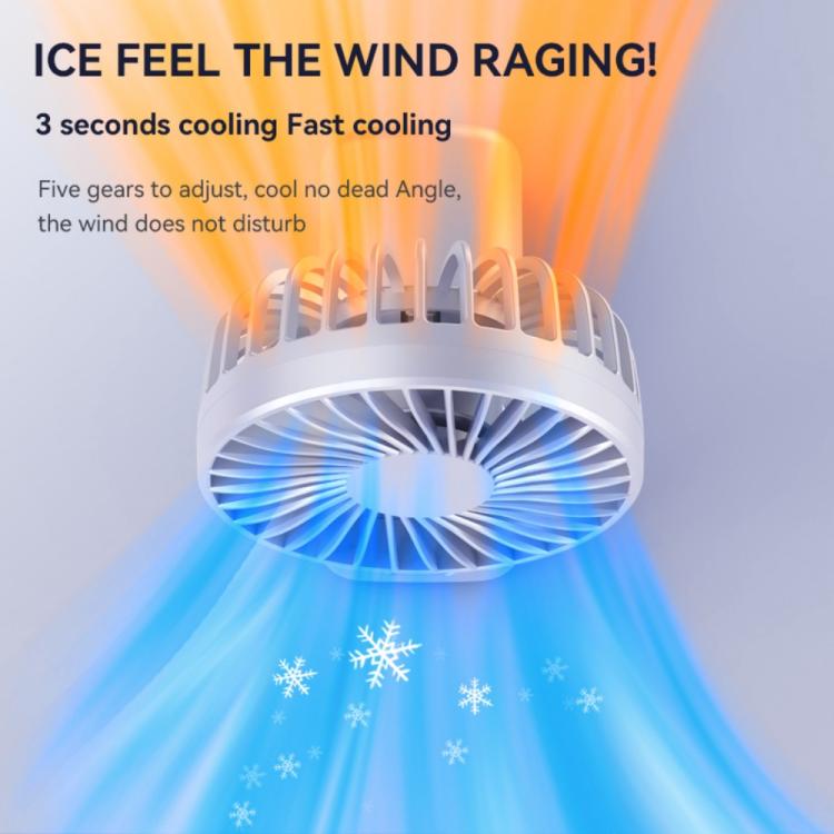 Ventilatore portatile pieghevole S1 Ice Feel con display LED