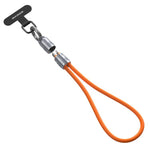 Cavo dati a ricarica rapida DUX DUCIS serie LCBA da 27 W, da Type-C a 8 pin, con laccetto, lunghezza: 30 cm, Type-C to 8 Pin