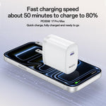 Set di caricabatterie rapido Yesido YC20U PD35W con porta singola USB-C/Type-C e cavo da Type-C a Type-C., YC20U
