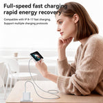 Set di caricabatterie rapido Yesido YC20U PD35W con porta singola USB-C/Type-C e cavo da Type-C a Type-C., YC20U