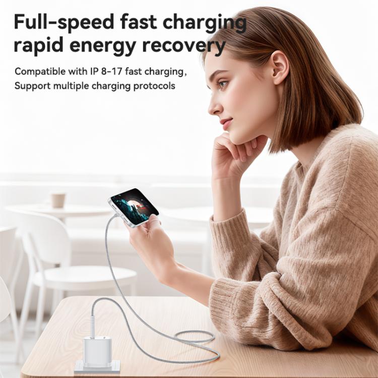 Set di caricabatterie rapido Yesido YC20U PD35W con porta singola USB-C/Type-C e cavo da Type-C a Type-C., YC20U