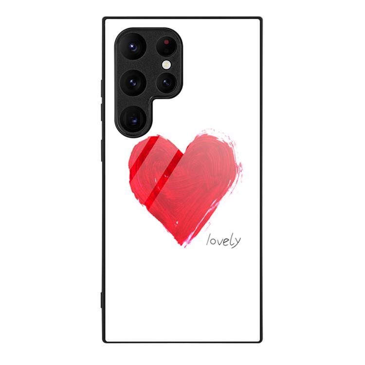 Custodia per telefono in vetro colorato dipinto, For Samsung Galaxy S26 Ultra 5G