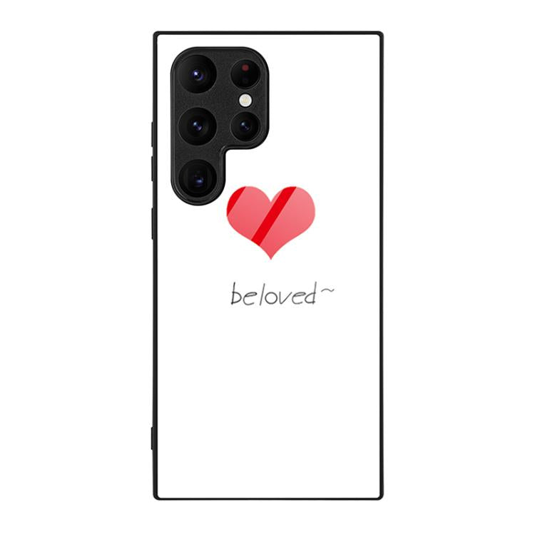 Custodia per telefono in vetro colorato dipinto, For Samsung Galaxy S26 Ultra 5G
