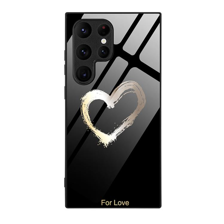 Custodia per telefono in vetro colorato dipinto, For Samsung Galaxy S26 Ultra 5G