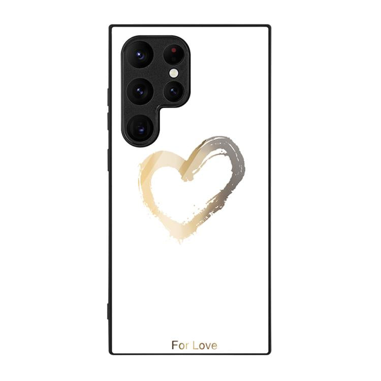 Custodia per telefono in vetro colorato dipinto, For Samsung Galaxy S26 Ultra 5G