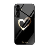 Custodia per telefono in vetro colorato dipinto, For Samsung Galaxy S26+ 5G