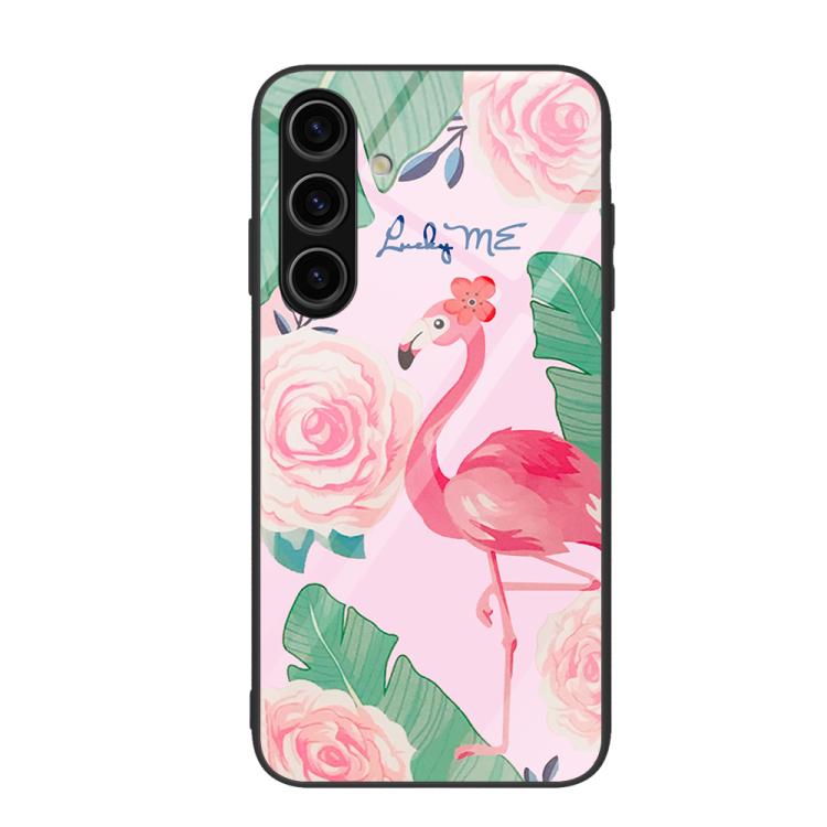 Custodia per telefono in vetro colorato dipinto, For Samsung Galaxy S26+ 5G