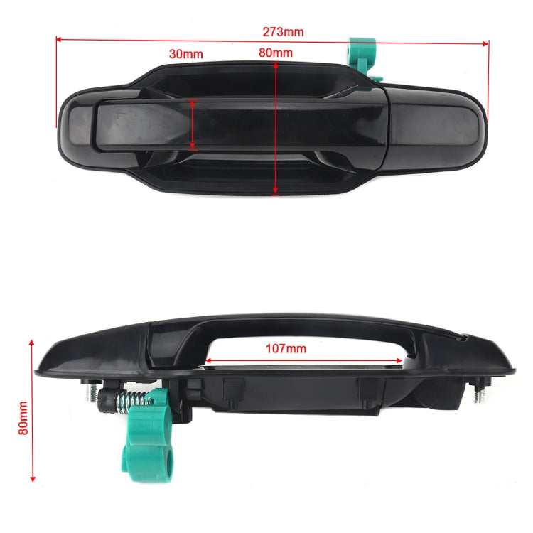 Maniglia esterna per porta posteriore sinistra auto 83650-3E010 per KIA Sorento 2003-2006, Left Rear