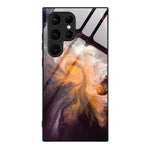 Custodia protettiva per telefono in vetro con motivo marmorizzato, For Samsung Galaxy S26+ 5G, For Samsung Galaxy S26 Ultra 5G, For Samsung Galaxy S26 5G