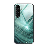 Custodia protettiva per telefono in vetro con motivo marmorizzato, For Samsung Galaxy S26+ 5G, For Samsung Galaxy S26 Ultra 5G, For Samsung Galaxy S26 5G