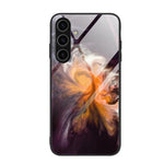Custodia protettiva per telefono in vetro con motivo marmorizzato, For Samsung Galaxy S26+ 5G, For Samsung Galaxy S26 Ultra 5G, For Samsung Galaxy S26 5G