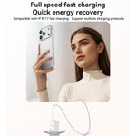 Kit caricabatterie rapido Yesido PD35W Type-C, USB con cavo da Type-C a Type-C, US Plug, EU Plug, UK Plug