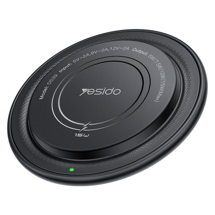 Caricabatterie wireless magnetico da tavolo Yesido DS39 da 15 W, DS39