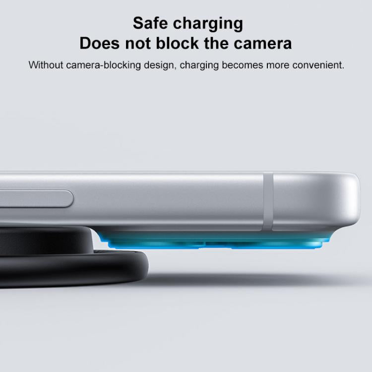Caricabatterie wireless magnetico da tavolo Yesido DS39 da 15 W, DS39