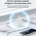 Set caricabatterie Yesido YC150 da 12 W 2,4 A con doppia porta USB e cavo dati da USB a Type-C da 1 m., YC150