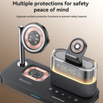 Stazione di ricarica wireless magnetica multifunzione 6 in 1 Yesido DS37 da 25 W, DS37