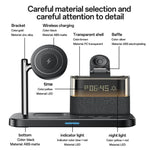 Stazione di ricarica wireless magnetica multifunzione 6 in 1 Yesido DS37 da 25 W, DS37