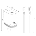 Set caricabatterie Yesido YC18U PD20W Type-C con cavo dati da Type-C a Type-C da 1 m, YC18U