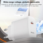 Set caricabatterie Yesido YC105 PD20W con connettore Type-C e cavo dati da 1 m da Type-C a Type-C., YC105