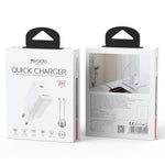 Set caricabatterie Yesido YC105 PD20W con connettore Type-C e cavo dati da 1 m da Type-C a Type-C., YC105