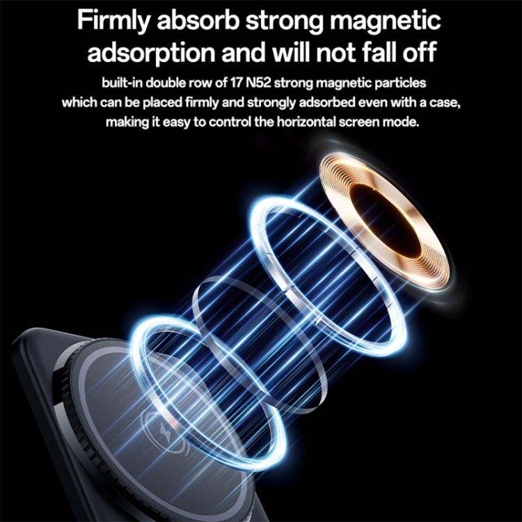 Stazione di ricarica wireless magnetica Yesido DS38 da 65 W 8 in 1 con cavo telescopico, DS38