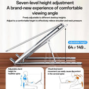 Yesido LP07 Aluminum Alloy Folding Laptop Stand, LP07
