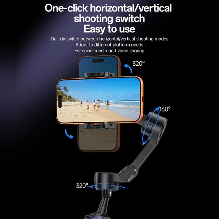 Yesido SF32 Telescopic 3-Axis Gimbal Selfie Stick, SF32