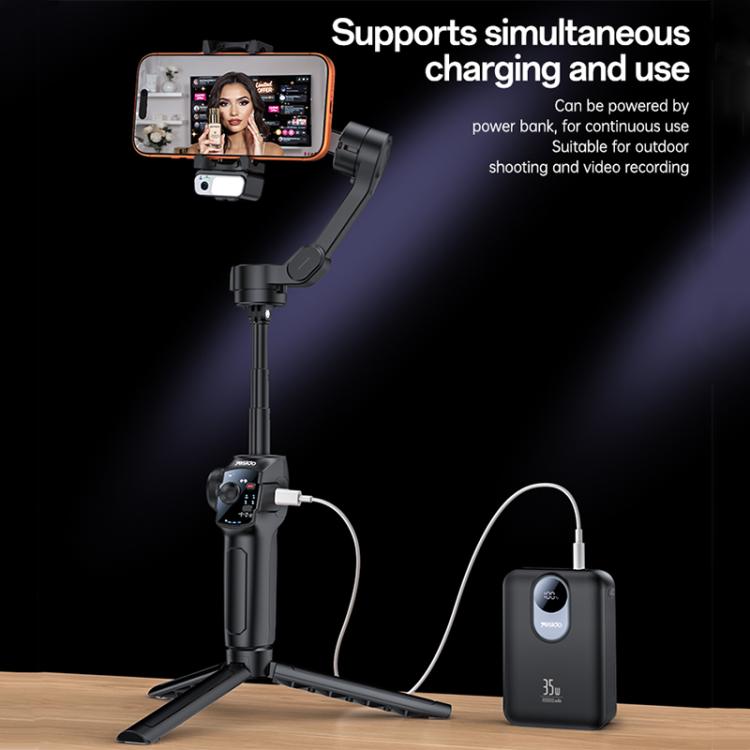 Yesido SF32 Telescopic 3-Axis Gimbal Selfie Stick, SF32