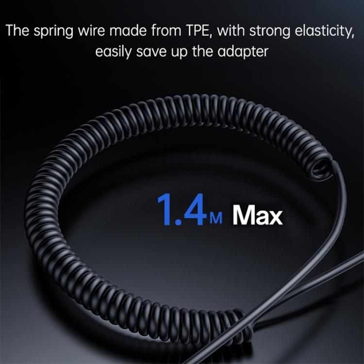 Adattatore Bluetooth 5.0 per auto con ingresso AUX 3,5 mm