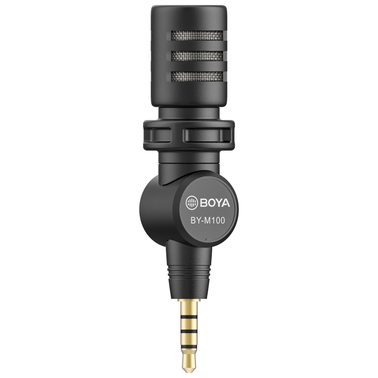 BOYA BY-M110 Mini Omnidirectional Condenser Microphone with 3.5mm Interface, BY-M110