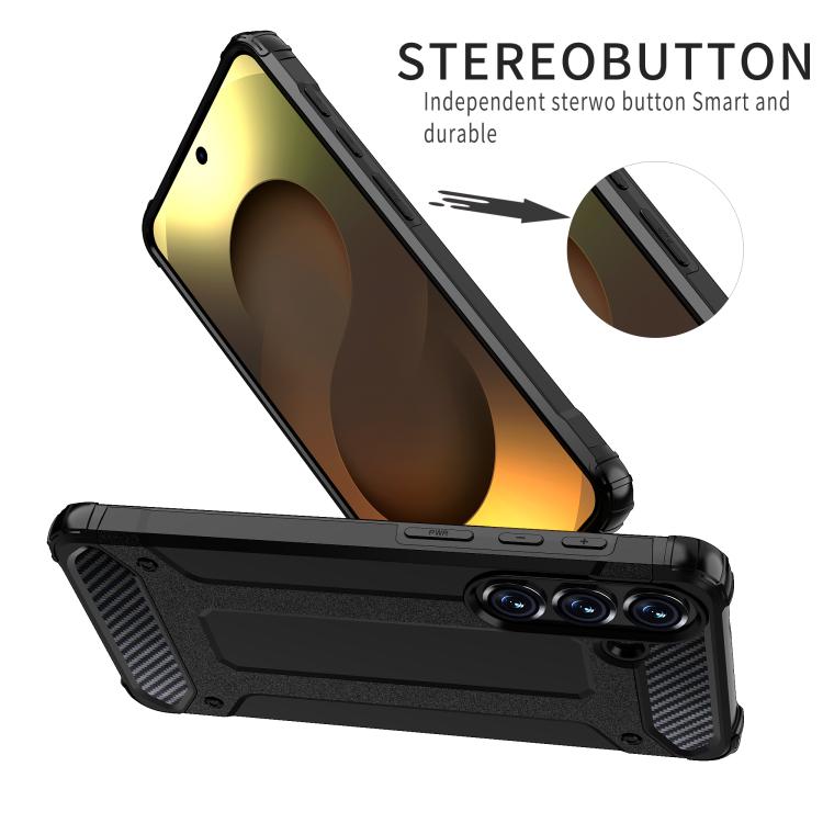 Custodia per telefono ibrida in TPU e PC Magic Armor, For Samsung Galaxy S26+ 5G, For Samsung Galaxy S26 Ultra 5G, For Samsung Galaxy S26 5G