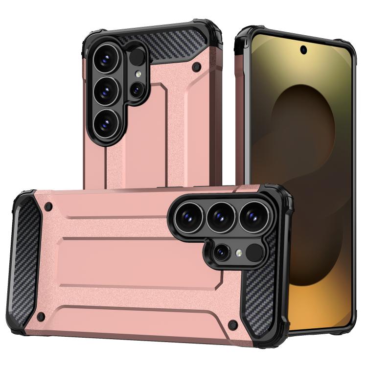 Custodia per telefono ibrida in TPU e PC Magic Armor, For Samsung Galaxy S26+ 5G, For Samsung Galaxy S26 Ultra 5G, For Samsung Galaxy S26 5G