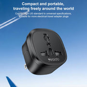 Adattatore universale da viaggio Yesido MC45 con spina USA/AU, MC45