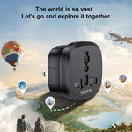 Adattatore universale viaggio Yesido MC45 spina USA/AU