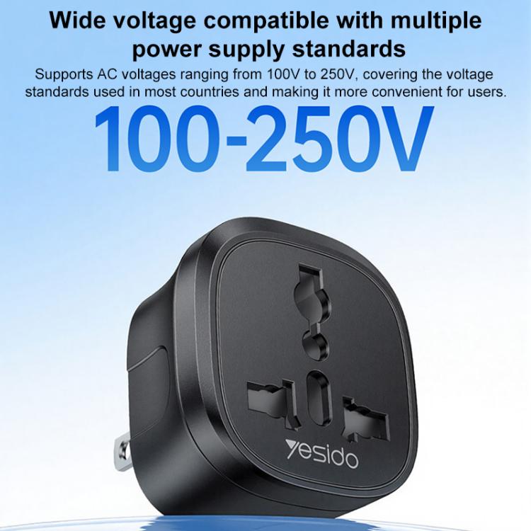 Adattatore universale viaggio Yesido MC45 spina USA/AU