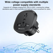 Adattatore universale da viaggio Yesido MC44 con spina europea., MC44