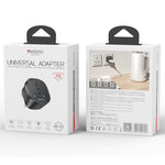 Adattatore universale da viaggio Yesido MC43 con spina UK