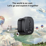 Adattatore universale da viaggio Yesido MC43 con spina UK